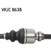 SKF Antriebswelle VKJC 8638