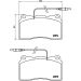 Brembo Bremsbelagsatz, Scheibenbremse PRIME LINE P 23 082 Brembo Bremsbelagsatz, Scheibenbremse PRIME LINE P 23 082