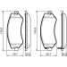 BOSCH Bremsbelagsatz, Scheibenbremse 0 986 494 357 BOSCH Bremsbelagsatz, Scheibenbremse 0 986 494 357