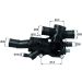 Mahle Thermostat, Kühlmittel BEHR TH 44 83