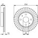 Bremsscheibe 0 986 479 C18 Bremsscheibe 0 986 479 C18