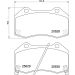 Brembo Bremsbelagsatz, Scheibenbremse PRIME LINE P 59 094 Brembo Bremsbelagsatz, Scheibenbremse PRIME LINE P 59 094