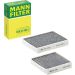 MANN-FILTER CUK 21 000-2 Innenraumfilter, Aktivkohlefilter MANN-FILTER CUK 21 000-2 Innenraumfilter, Aktivkohlefilter