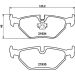 Bremsbelagsatz, Scheibenbremse 8DB 355 009-051 Bremsbelagsatz, Scheibenbremse 8DB 355 009-051