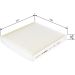 BOSCH 1 987 432 121 Innenraumfilter