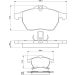 BOSCH Bremsbelagsatz, Scheibenbremse 0 986 424 488 BOSCH Bremsbelagsatz, Scheibenbremse 0 986 424 488
