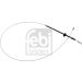 FEBI BILSTEIN 23972 Seilzug, Feststellbremse