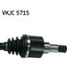 SKF Antriebswelle VKJC 5715 SKF Antriebswelle VKJC 5715