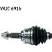 SKF Antriebswelle VKJC 6916