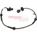 Metzger Sensor, Raddrehzahl 0900698