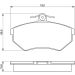 BOSCH Bremsbelagsatz, Scheibenbremse 0 986 460 944 BOSCH Bremsbelagsatz, Scheibenbremse 0 986 460 944