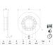 BOSCH Bremsscheibe 0 986 479 401