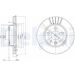 Delphi Bremsscheibe BG3417 Delphi Bremsscheibe BG3417