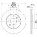 Hella Bremsscheibe PRO 8DD 355 101-261
