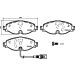 Hella Bremsbelagsatz, Scheibenbremse 8DB 355 020-191 Hella Bremsbelagsatz, Scheibenbremse 8DB 355 020-191