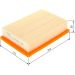 BOSCH 1 457 433 095 Luftfilter BOSCH 1 457 433 095 Luftfilter