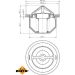NRF Thermostat, Kühlmittel EASY FIT 725168