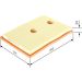 BOSCH F 026 400 342 Luftfilter BOSCH F 026 400 342 Luftfilter