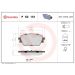 Bremsbelagsatz, Scheibenbremse P 50 151 Bremsbelagsatz, Scheibenbremse P 50 151