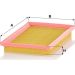MANN-FILTER C 2742 Luftfilter