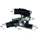 Mahle Thermostat, Kühlmittel BEHR TI 120 80D