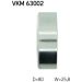 SKF Umlenk-/Führungsrolle, Keilrippenriemen VKM 63002