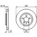 BOSCH Bremsscheibe 0 986 479 156