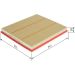 BOSCH F 026 400 373 Luftfilter BOSCH F 026 400 373 Luftfilter