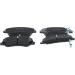 BOSCH Bremsbelagsatz, Scheibenbremse 0 986 494 563