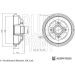 Blue Print Bremstrommel ADBP470029