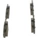 BOSCH Bremsbelagsatz, Scheibenbremse 0 986 494 528