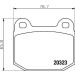 Hella Bremsbelagsatz, Scheibenbremse 8DB 355 009-061 Hella Bremsbelagsatz, Scheibenbremse 8DB 355 009-061