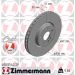 Zimmermann Bremsscheibe Coat Z 400.5542.20 Zimmermann Bremsscheibe Coat Z 400.5542.20