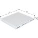 BOSCH 1 987 435 088 Innenraumfilter