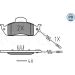 Meyle Bremsbelagsatz, Scheibenbremse MEYLE-PD: Advanced performance and design 025 231 9317/PD
