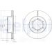 Bremsscheibe BG2495 Bremsscheibe BG2495