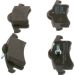 BOSCH Bremsbelagsatz, Scheibenbremse 0 986 424 665