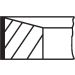 Mahle Kolbenringsatz 015 91 N0