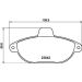 Hella Bremsbelagsatz, Scheibenbremse 8DB 355 019-251 Hella Bremsbelagsatz, Scheibenbremse 8DB 355 019-251