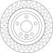 Bremsscheibe DF6387