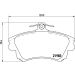 Brembo Bremsbelagsatz, Scheibenbremse PRIME LINE P 54 036