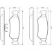 BOSCH Bremsbelagsatz, Scheibenbremse 0 986 492 020 BOSCH Bremsbelagsatz, Scheibenbremse 0 986 492 020