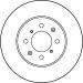 TRW Bremsscheibe DF3021 TRW Bremsscheibe DF3021