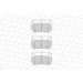 Ferodo Bremsbelagsatz, Scheibenbremse PREMIER ECO FRICTION FDB4001 Ferodo Bremsbelagsatz, Scheibenbremse PREMIER ECO FRICTION FDB4001