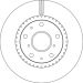 TRW Bremsscheibe DF4741
