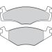 Valeo Bremsbelagsatz, Scheibenbremse ESSENTIAL 301258