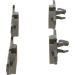 BOSCH Bremsbelagsatz, Scheibenbremse 0 986 494 554 BOSCH Bremsbelagsatz, Scheibenbremse 0 986 494 554