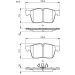 BOSCH Bremsbelagsatz, Scheibenbremse 0 986 494 829 BOSCH Bremsbelagsatz, Scheibenbremse 0 986 494 829