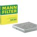 MANN-FILTER CUK 2641 Innenraumfilter, Aktivkohlefilter