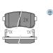 Meyle Bremsbelagsatz, Scheibenbremse MEYLE-PD: Advanced performance and design 025 243 2015/PD